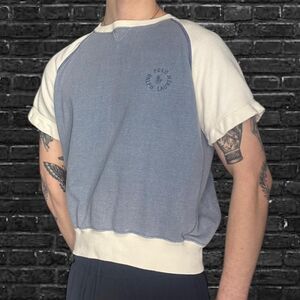 Polo-ralph-lauren Men's Blue and Grey Sweatshirt